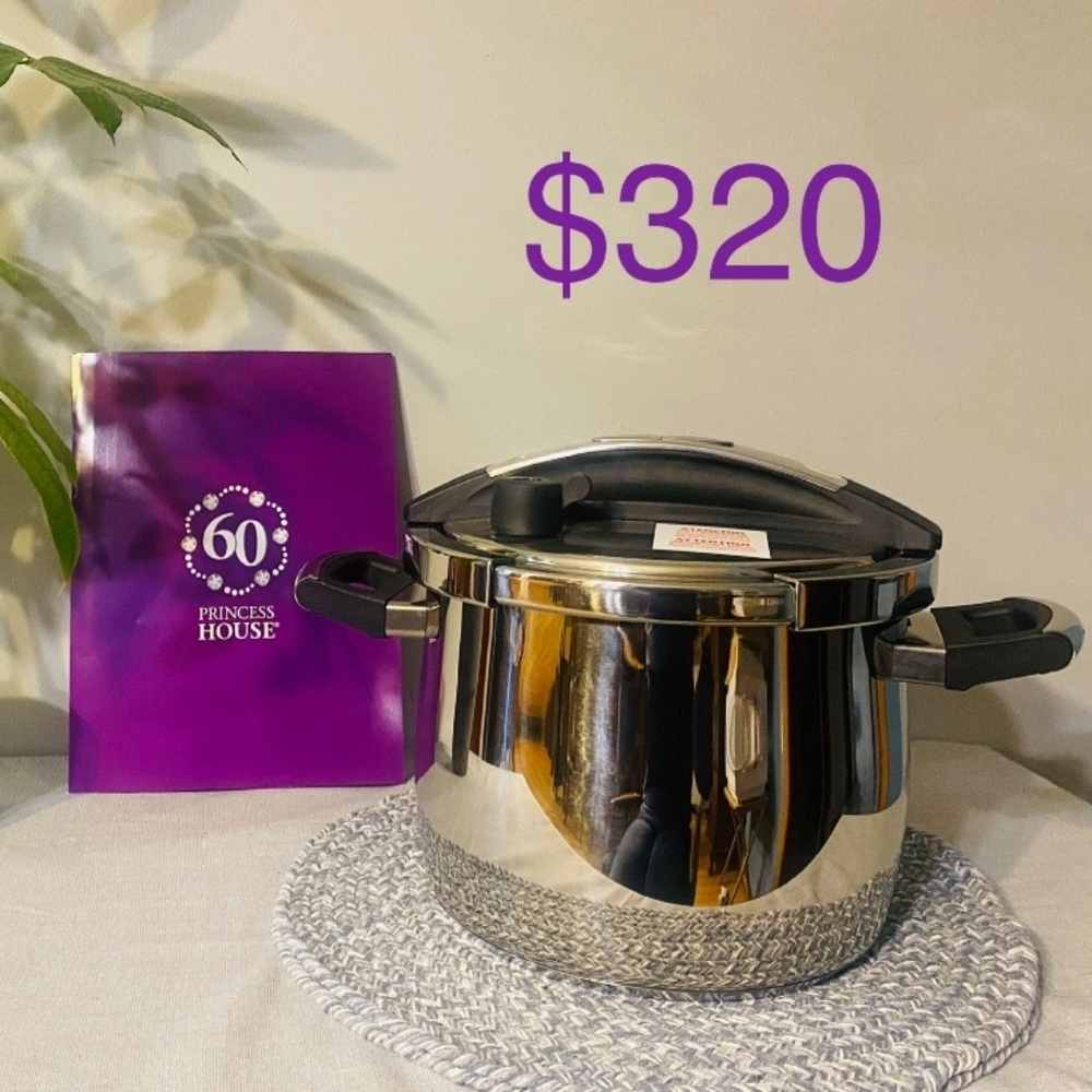 Olla de precion de 8 qt  princess house con garantia